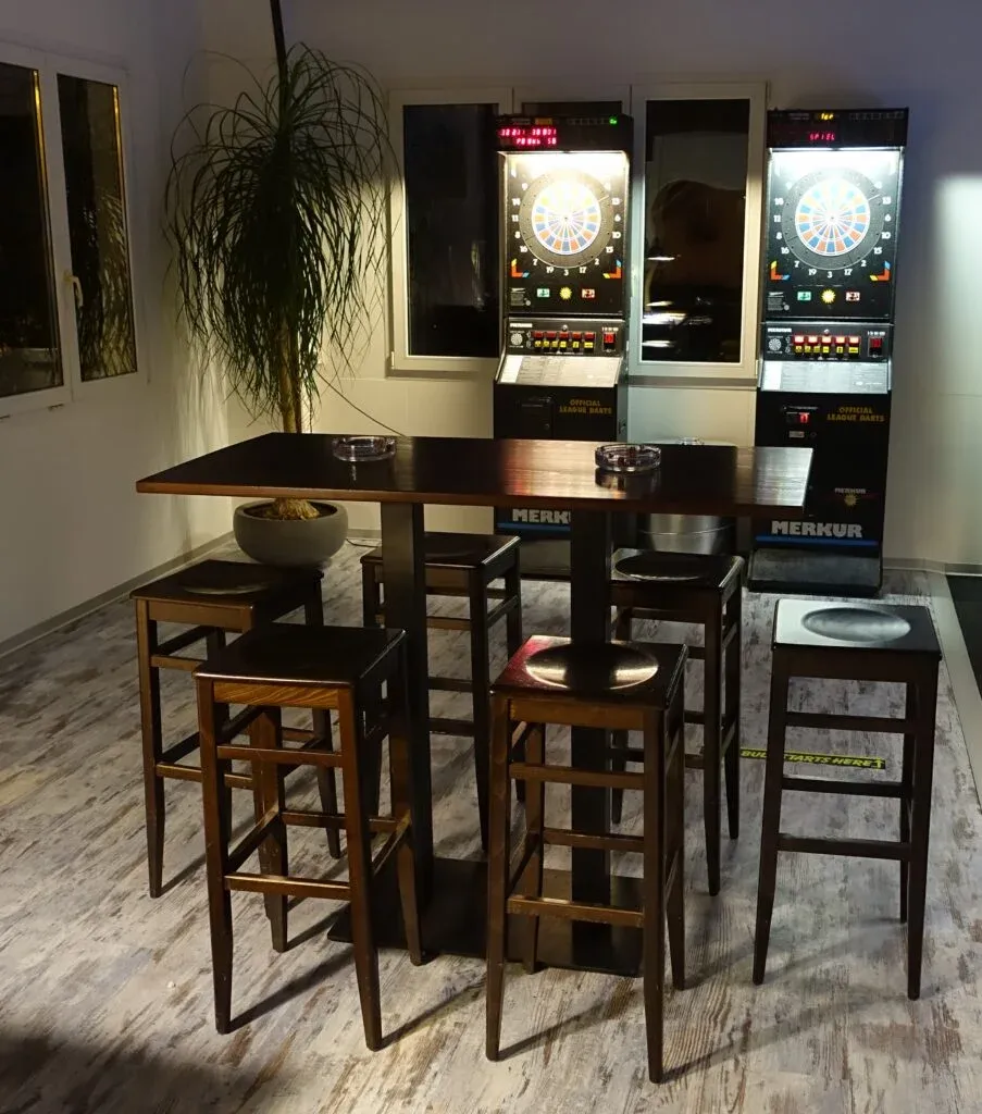 E-Darts Bereich im Break