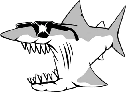 Das Logo des HC Türlersee Haie welchen wir mit dem Break sponsern.